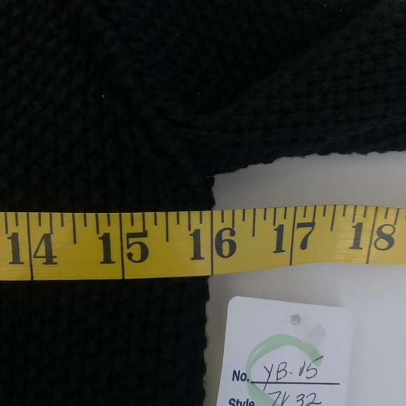 YOANA BARASCHI Black Knit Chain Cardigan Sweater - NWT - Picture 15 of 16